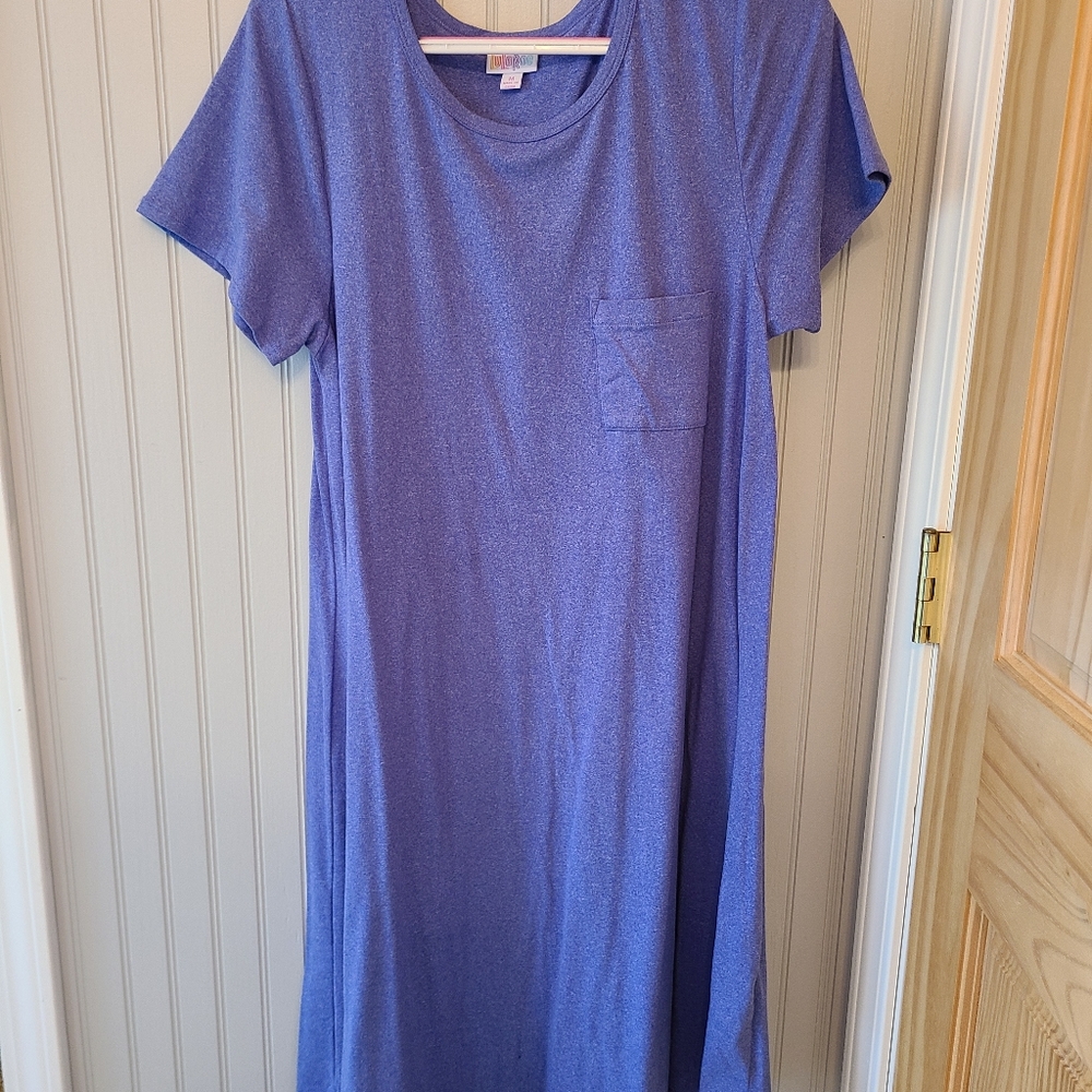 Medium Heather Blue Carly